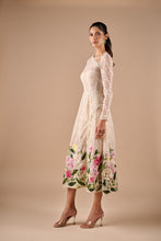 Load image into Gallery viewer, Multi Floral Lace Midi Dress