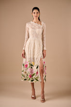 Load image into Gallery viewer, Multi Floral Lace Midi Dress