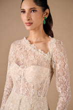 Load image into Gallery viewer, Multi Floral Lace Midi Dress