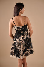 Load image into Gallery viewer, 3D Floral Beaded Mini Dress