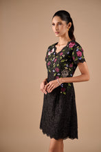 Load image into Gallery viewer, Floral Lace A-line Dress