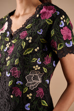 Load image into Gallery viewer, Floral Lace A-line Dress