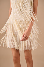 Load image into Gallery viewer, Pearl Fringe Dress
