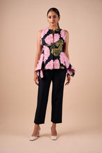 Load image into Gallery viewer, Hydrangea Peplum Top
