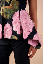 Load image into Gallery viewer, Hydrangea Peplum Top