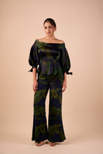 Load image into Gallery viewer, Flared Silk Pants