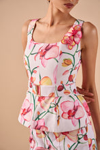 Load image into Gallery viewer, Canvas Structured Top With Belt