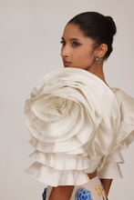Load image into Gallery viewer, Taffeta Drape Top