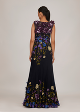 Load image into Gallery viewer, Floral Embellished Fish Tail Gown