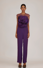 Load image into Gallery viewer, 3D Floral Taffeta Jumpsuit