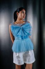 Load image into Gallery viewer, Two Tone Draped Cabbage Top