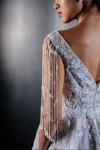 Load image into Gallery viewer, Cascading Mini Dress With Belt