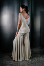 Load image into Gallery viewer, Fringe Tunic with Fit and Flare Pant
