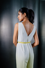 Load image into Gallery viewer, Ombre Jumpsuit With Belt