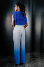 Load image into Gallery viewer, Pearl Fringe Top with Ombre Flapper Pants
