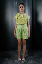 Load image into Gallery viewer, Rosette Chiffon Top