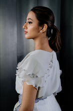 Load image into Gallery viewer, Rosette Chiffon Top