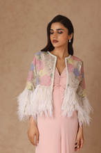 Load image into Gallery viewer, Embroidered Feather Jacket