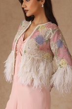 Load image into Gallery viewer, Embroidered Feather Jacket