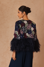 Load image into Gallery viewer, Embroidered Feather Jacket
