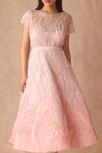 Load image into Gallery viewer, Ombre Texture Midi With Belt