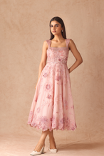 Load image into Gallery viewer, Magnolia Midi Dress With Belt