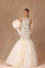 Load image into Gallery viewer, Fishtail Crystal Bridal Gown