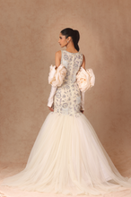 Load image into Gallery viewer, Fishtail Crystal Bridal Gown
