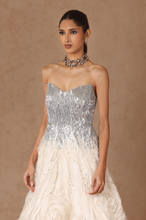 Load image into Gallery viewer, Textured Bridal Gown