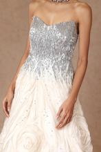 Load image into Gallery viewer, Textured Bridal Gown