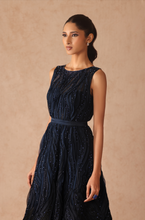 Load image into Gallery viewer, Ombre Texture Midi With Belt