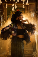 Load image into Gallery viewer, Embroidered Feather Jacket