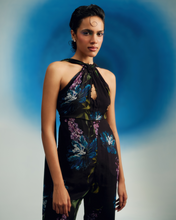 Load image into Gallery viewer, Printed Scarf Jumpsuit