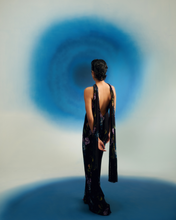 Load image into Gallery viewer, Printed Scarf Jumpsuit