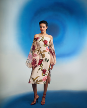 Load image into Gallery viewer, Bishop Sleeves Column Dress