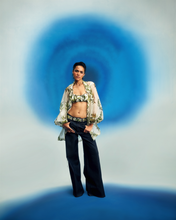 Load image into Gallery viewer, Satin Ruched Bustier