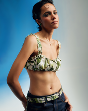 Load image into Gallery viewer, Satin Ruched Bustier