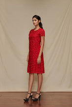 Load image into Gallery viewer, Cutwork Shift Dress