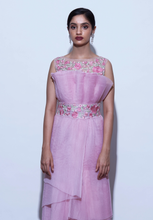 Load image into Gallery viewer, Prepleating Cascading Gown w/Embroidery