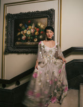 Load image into Gallery viewer, Multi Floral Gown w/ Belt