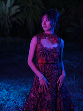 Load image into Gallery viewer, 3D Floral Structured Gown