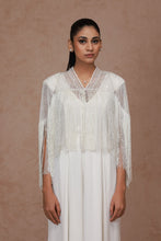 Load image into Gallery viewer, Fringe Capelet with Jumpsuit