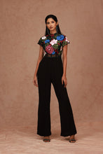 Load image into Gallery viewer, Multi floral Jumpsuit with Belt