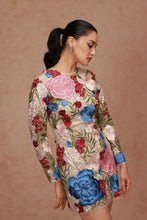 Load image into Gallery viewer, Multi Floral Bodycon Dress