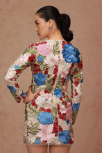 Load image into Gallery viewer, Multi Floral Bodycon Dress