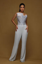 Load image into Gallery viewer, Draped Jumpsuit with Belt