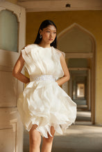 Load image into Gallery viewer, Two Toned Ruffle Dress