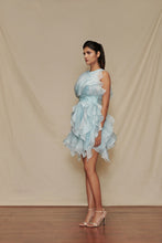 Load image into Gallery viewer, Two Toned Ruffle Dress