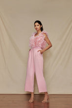 Load image into Gallery viewer, Textured Jumpsuit with Belt