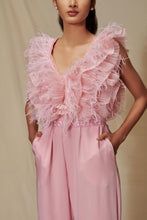 Load image into Gallery viewer, Textured Jumpsuit with Belt